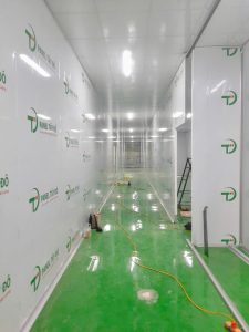 Thi công vách Panel EPS 50mm