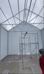 Nhà lắp ghép sử dụng 100% panel của nhà máy Panel Tây Đô