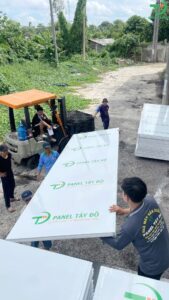 Panel Tây Đô sản xuất và bàn giao tận nơi