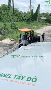 Panel Tây Đô vận chuyển tận công trình trên toàn các tỉnh miền Tây